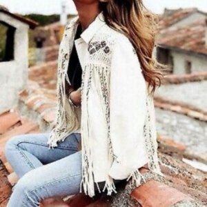 Beautiful Zara Festival Jacket NWT